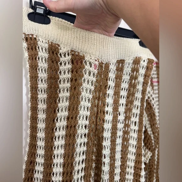 NEW w TAGS 🏷️ La Vie Crochet 2-Piece Pants & Button-Up Set (Women’s Size Medium) - Picture 8 of 12